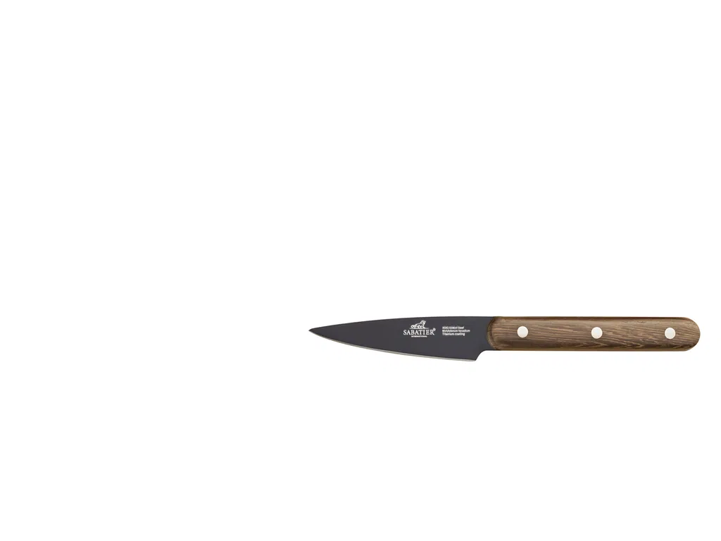Lion Sabatier Knivsæt Phenix Walnut 4 dele Sort/valnøddetræ
